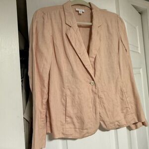 J. Jill Light Pink Blazer